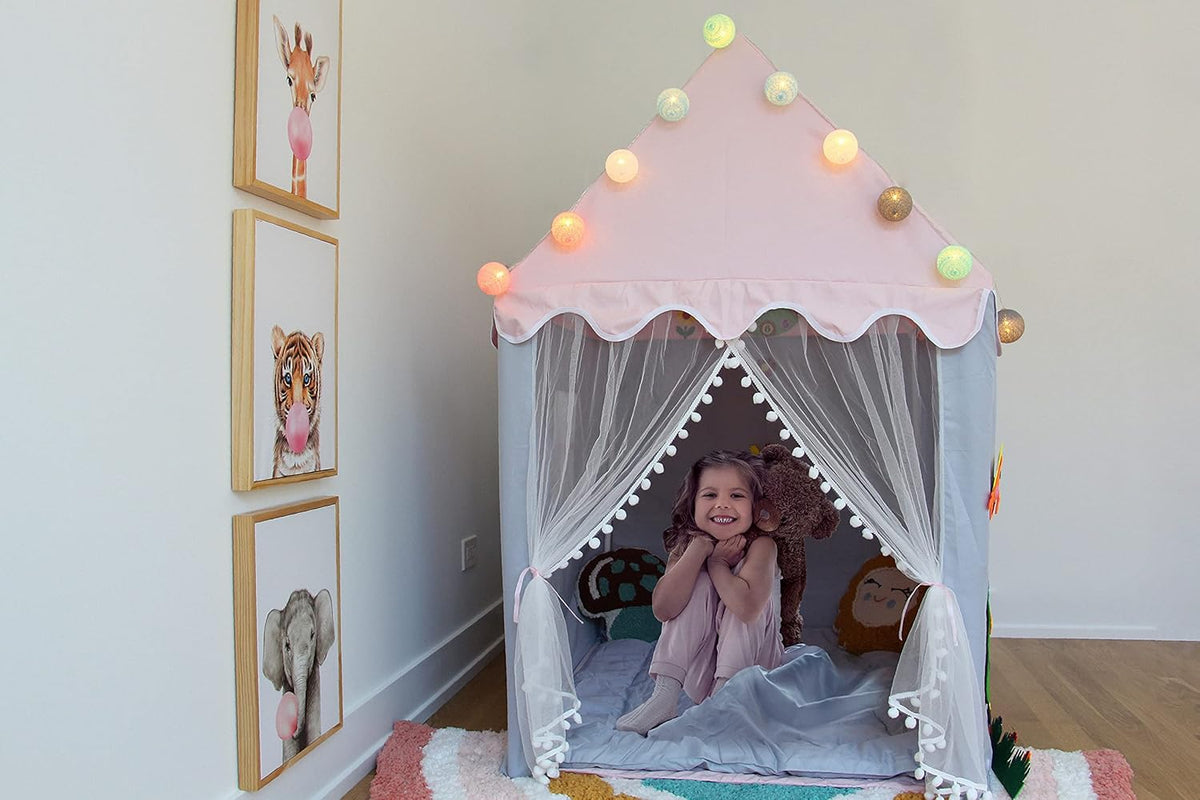 Kids Indoor Play Tent with Padded Mat X392