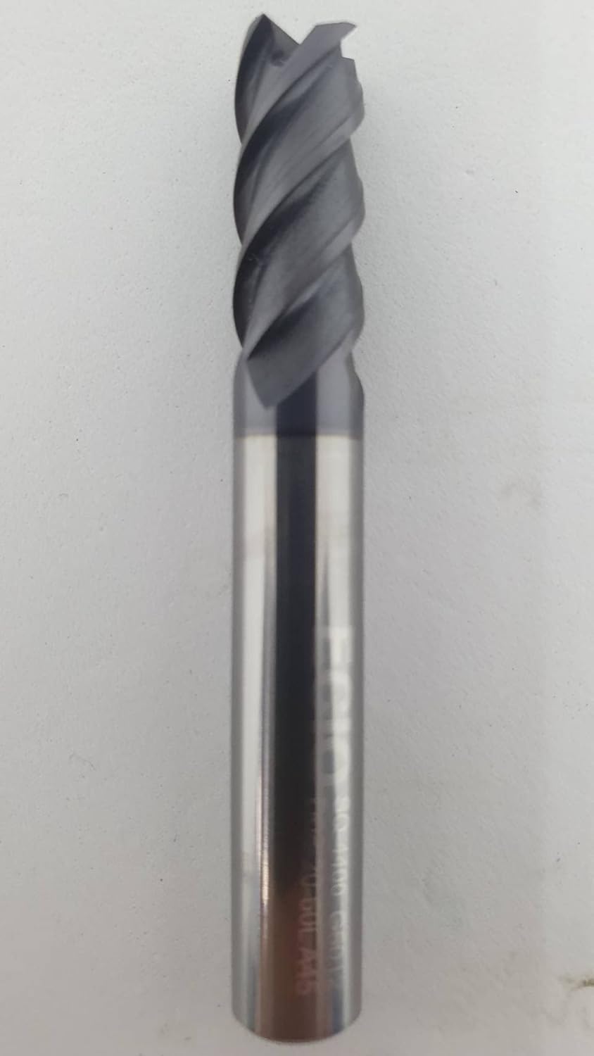 Solid Carbide Tungsten Square End Mill 4 Flutes 8mm I36743