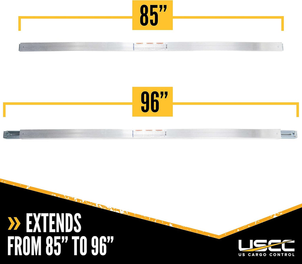 Adjustable Aluminum E Track Load Bar 4 Pack C352