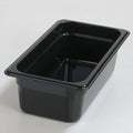 Black Food Pan Set of 6 G410