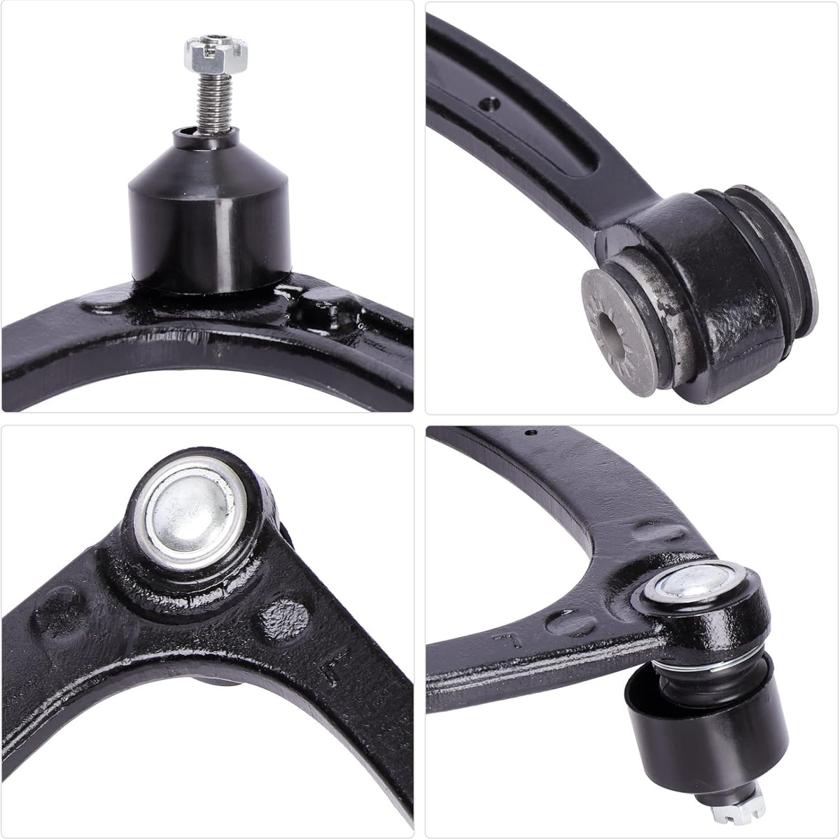 10pcs Front Suspension Kit Upper Control Arms Ball Joint Sway Bar Link Tie Rod Ends Q7737
