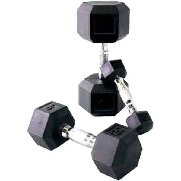 25lb Cast Iron Hex Dumbbell X1632