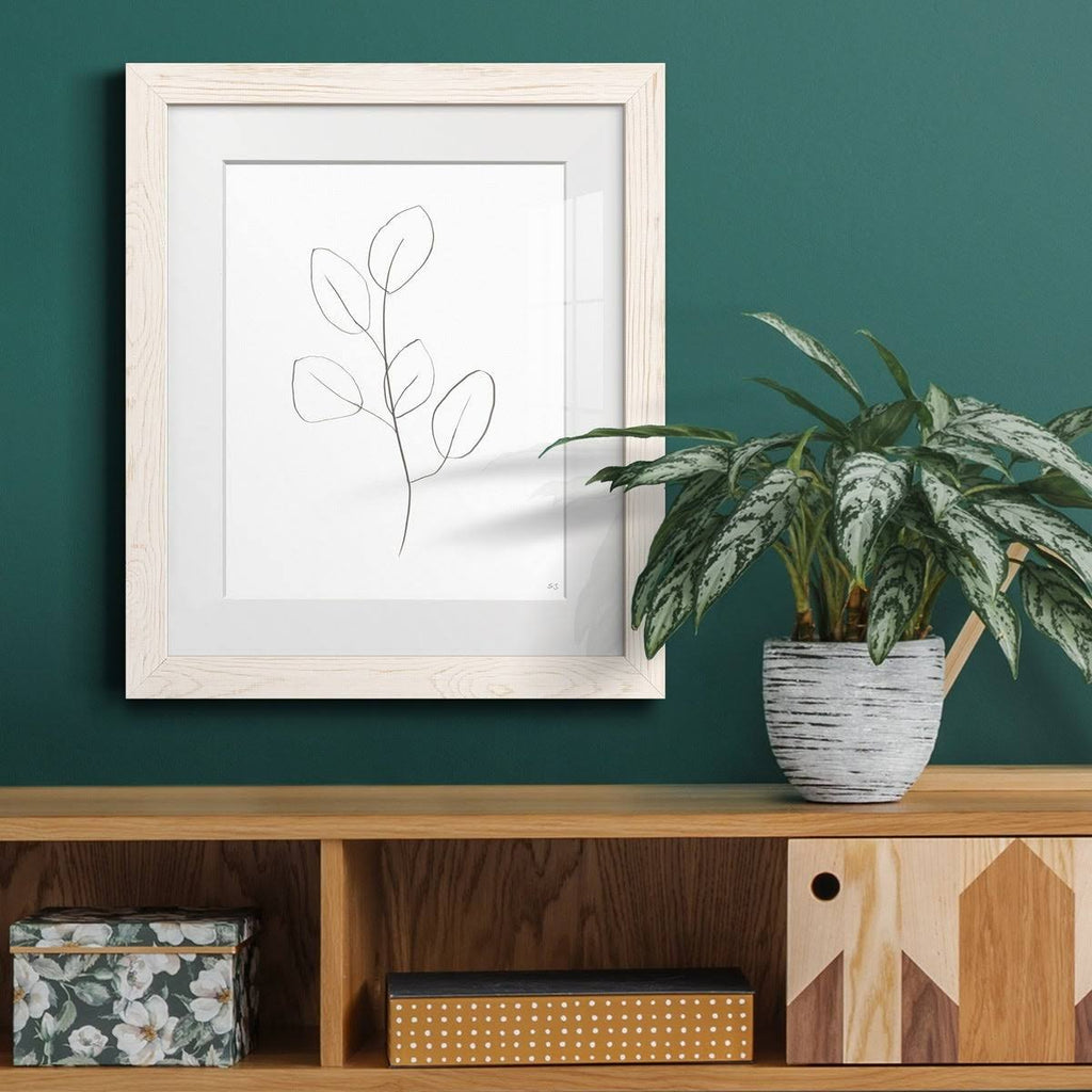 Framed Print 20x24 White W2946