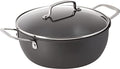 Black 5-Quart Nonstick Hard-Anodized Chili Pot with Cover M522