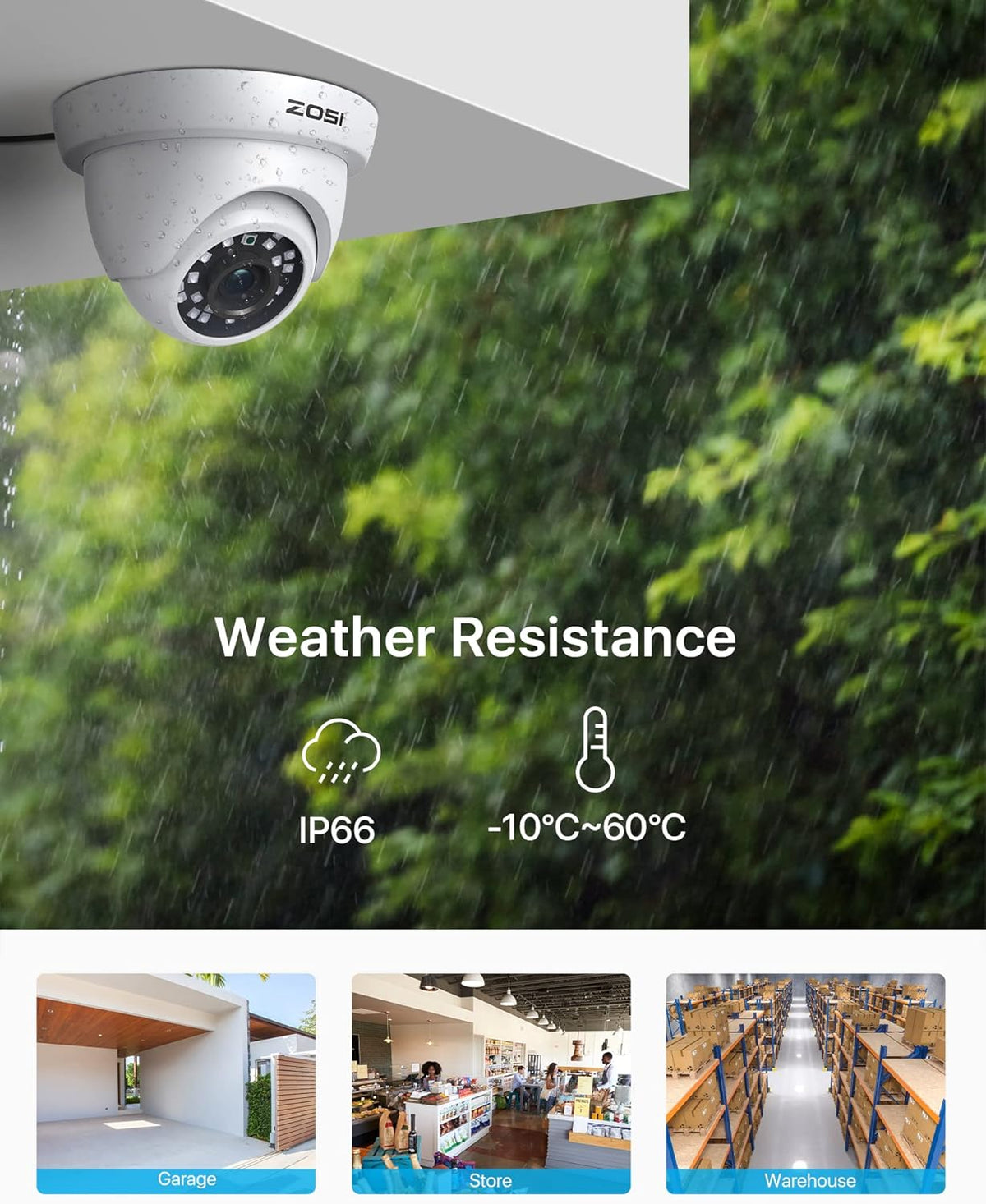 1080P 8 Channel Security Camera System with 4 Dome Cameras E84291