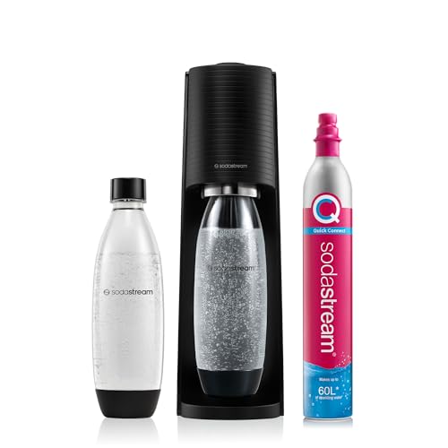White Sparkling Water Maker with 1L BPA-Free Water Bottle U893
