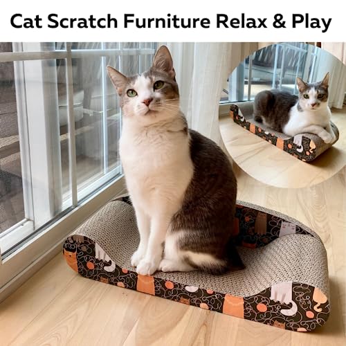 Cat Scratching Pad Cardboard Lounge H620