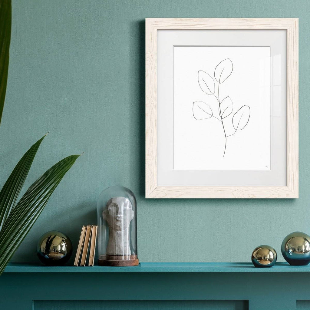 Framed Print 20x24 White W2946