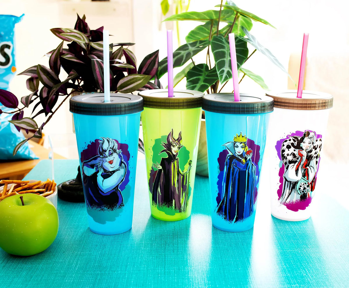 Set of 4 Color-Changing Plastic Tumblers K446593