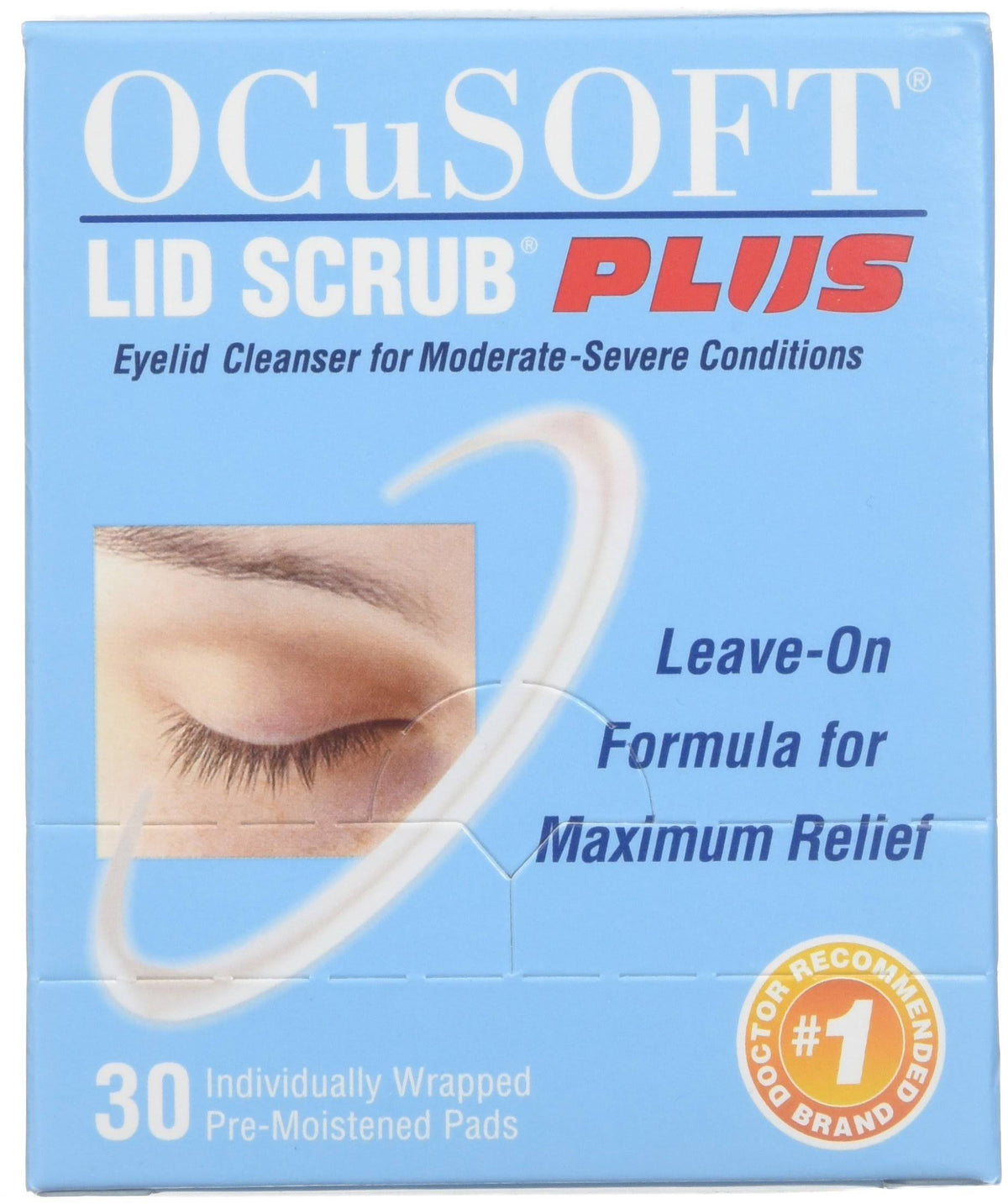 Pre-Moistened Pads, 30 Pads (Pack of 2) M523