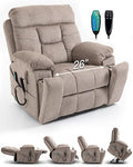 Large Power Lift Recliner Chair with Heated and Massage, 26in Extra Wide Seat H578903
