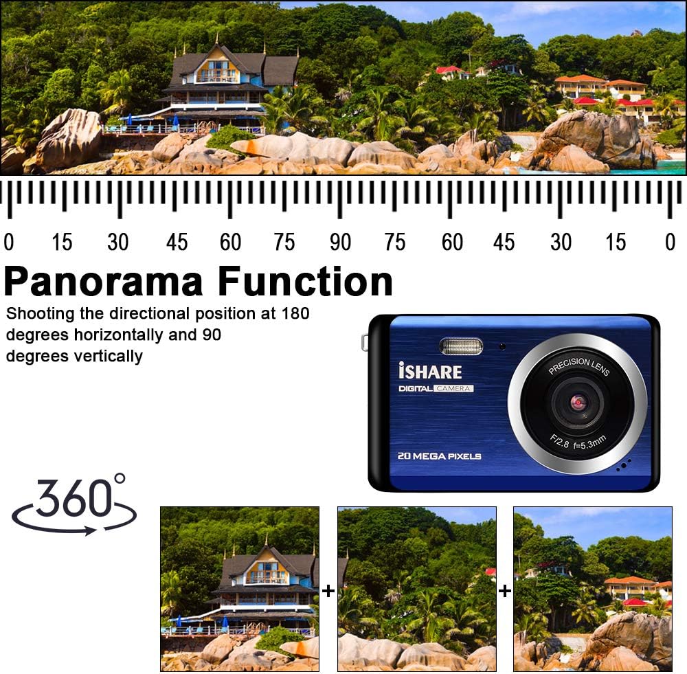 20MP Digital Camera with 8X Zoom Q8645