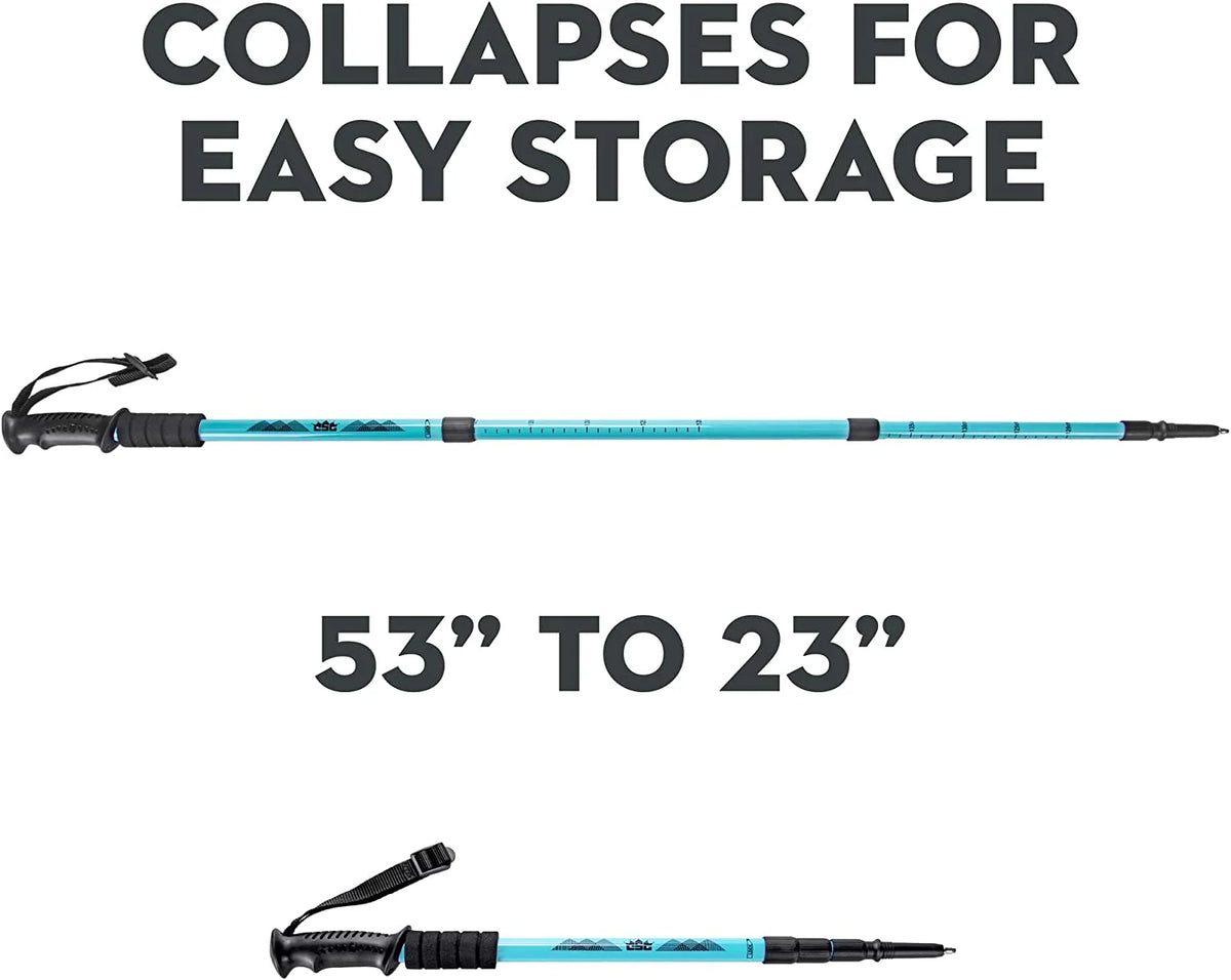 Aluminum Trekking Pole with Interchangeable Tips Q7482