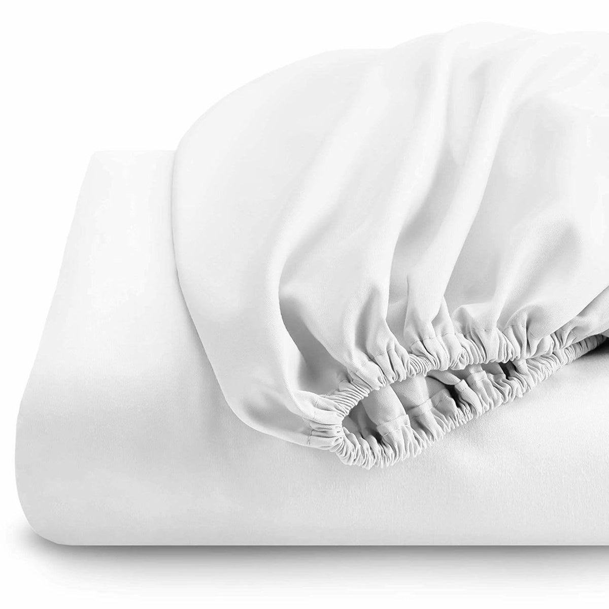 California King Fitted Sheet 600 Thread Count Ivory N817