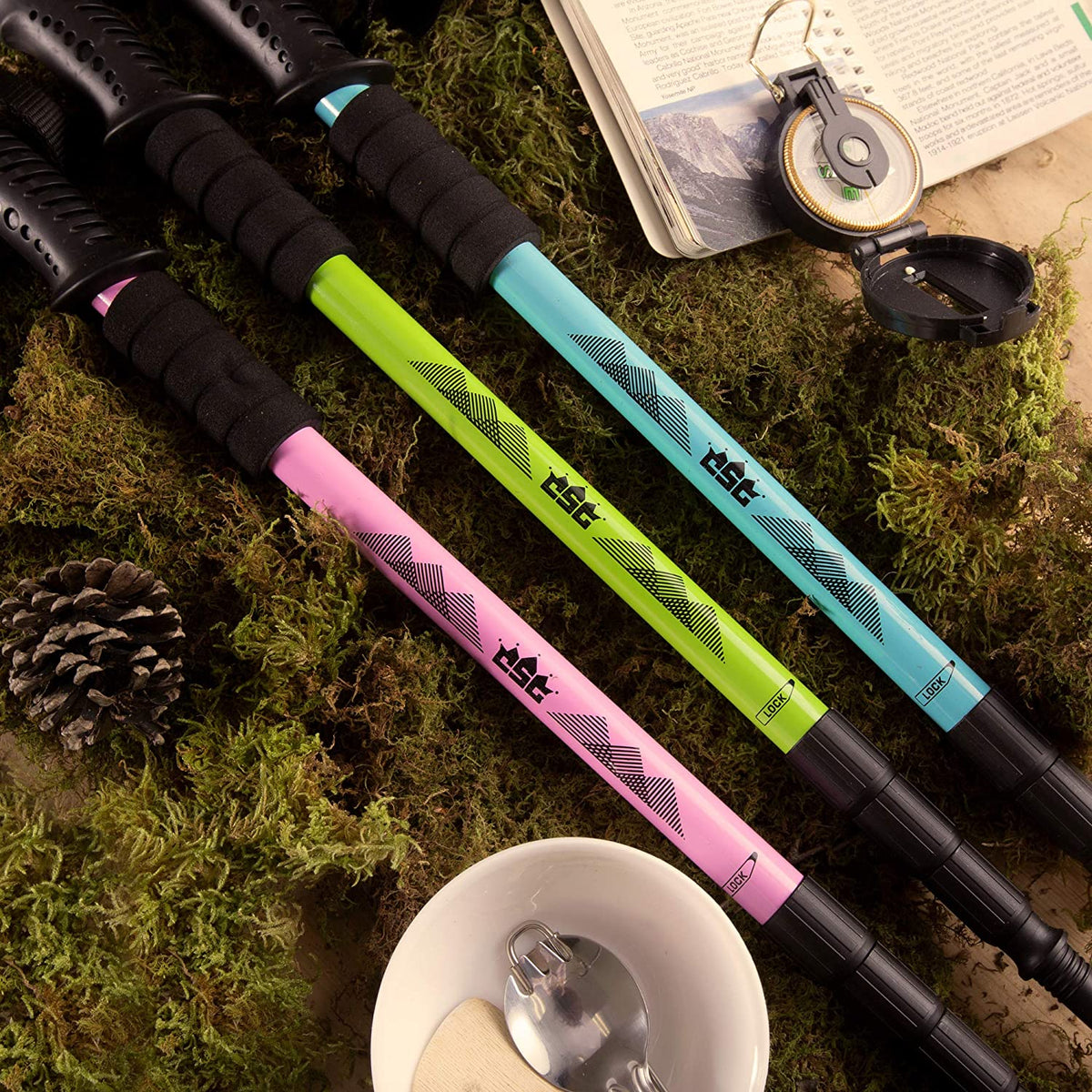 Aluminum Trekking Pole with Interchangeable Tips Q7482