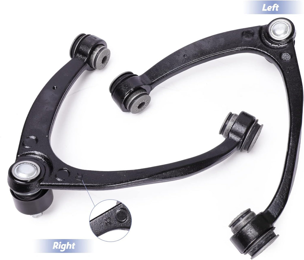 10pcs Front Suspension Kit Upper Control Arms Ball Joint Sway Bar Link Tie Rod Ends Q7737