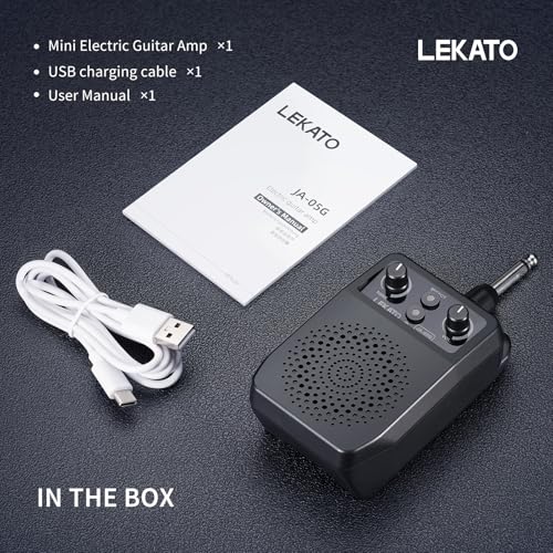 Mini Electric Guitar Amp 5W Bluetooth with Built-in 4 Effects Rechargeable B467