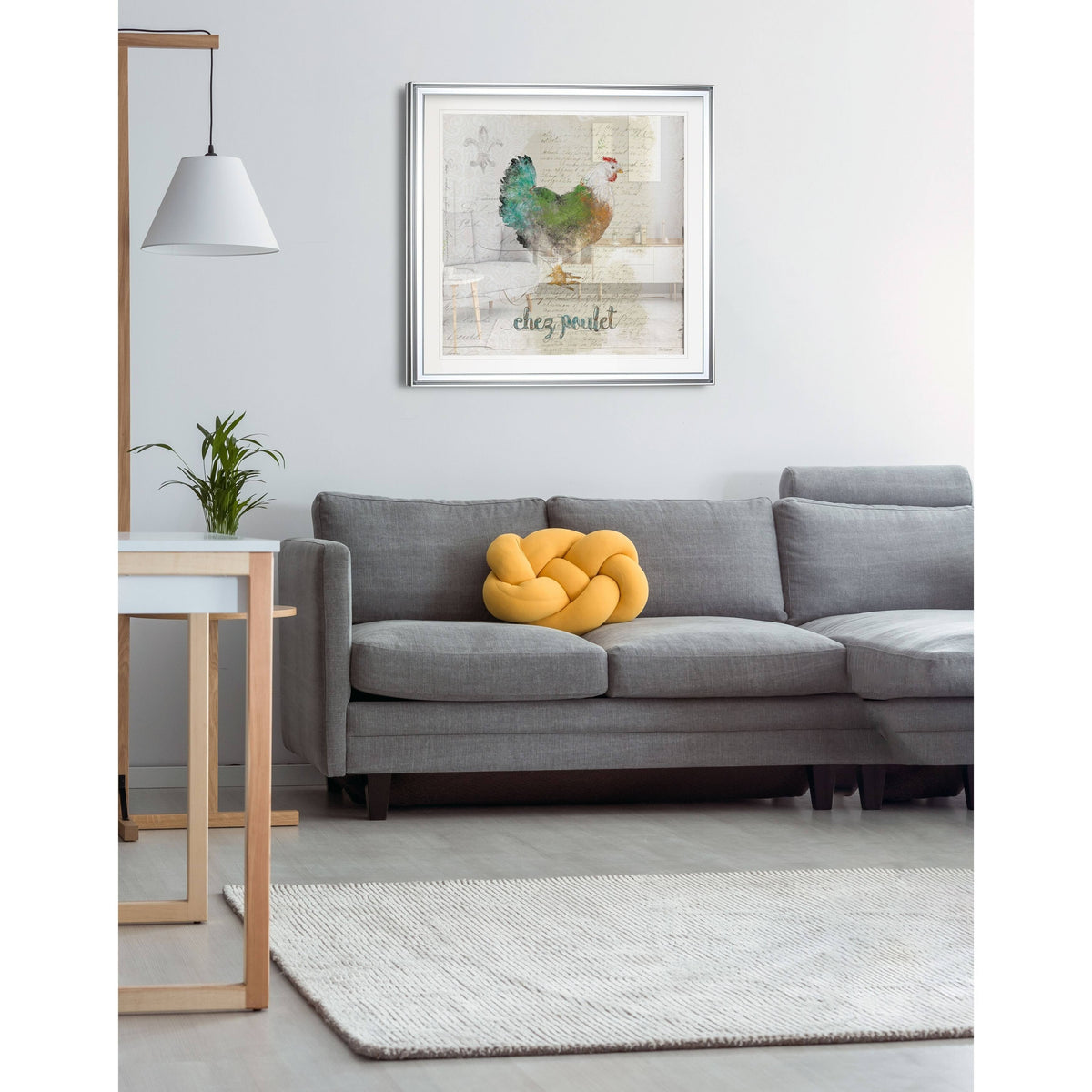 Framed Giclee Print 24 x 24 I540