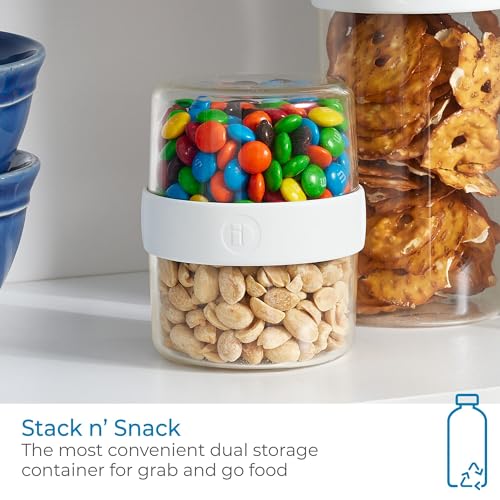 Recycled Plastic Medium Cabinet and Pantry Storage Canister X300212