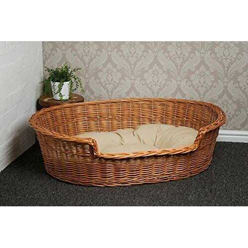 Wicker Dog Bed Basket J482