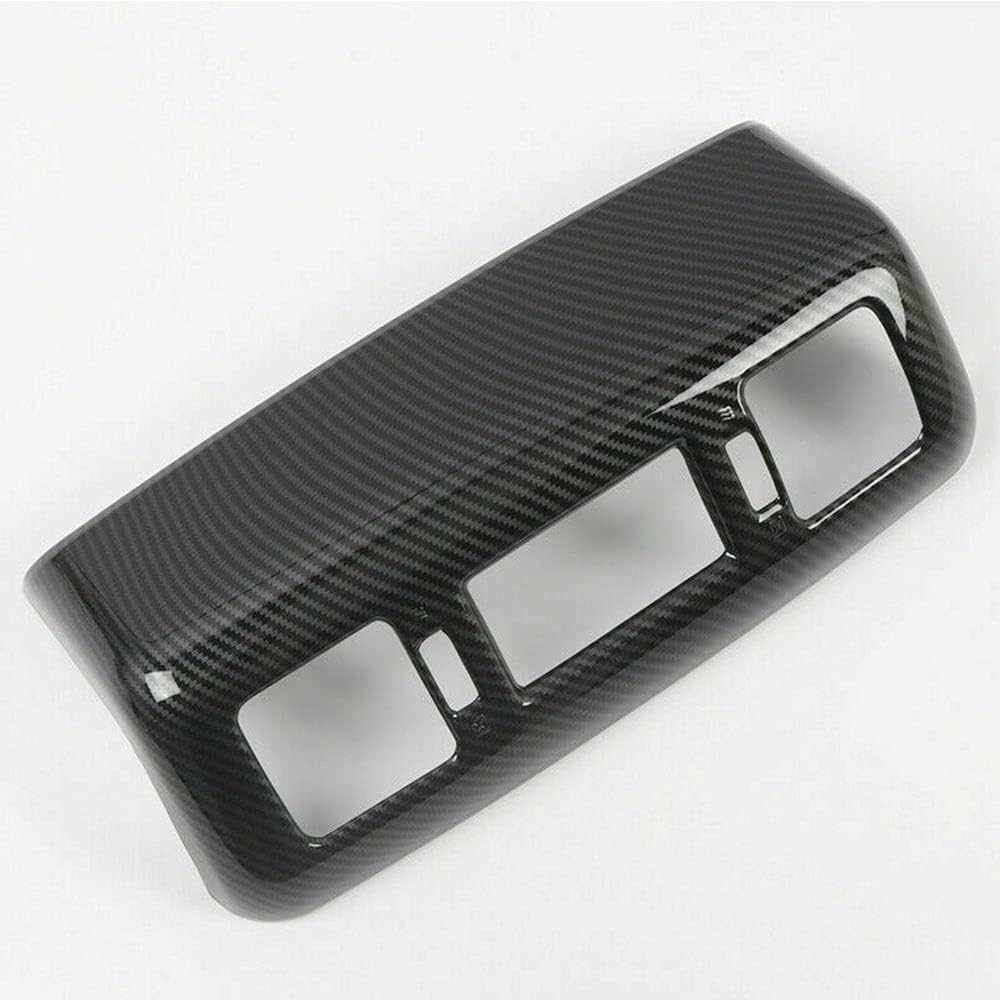 Carbon Fiber Inner Armrest Rear Air Vent Cover Trim Pack of 2 U1931