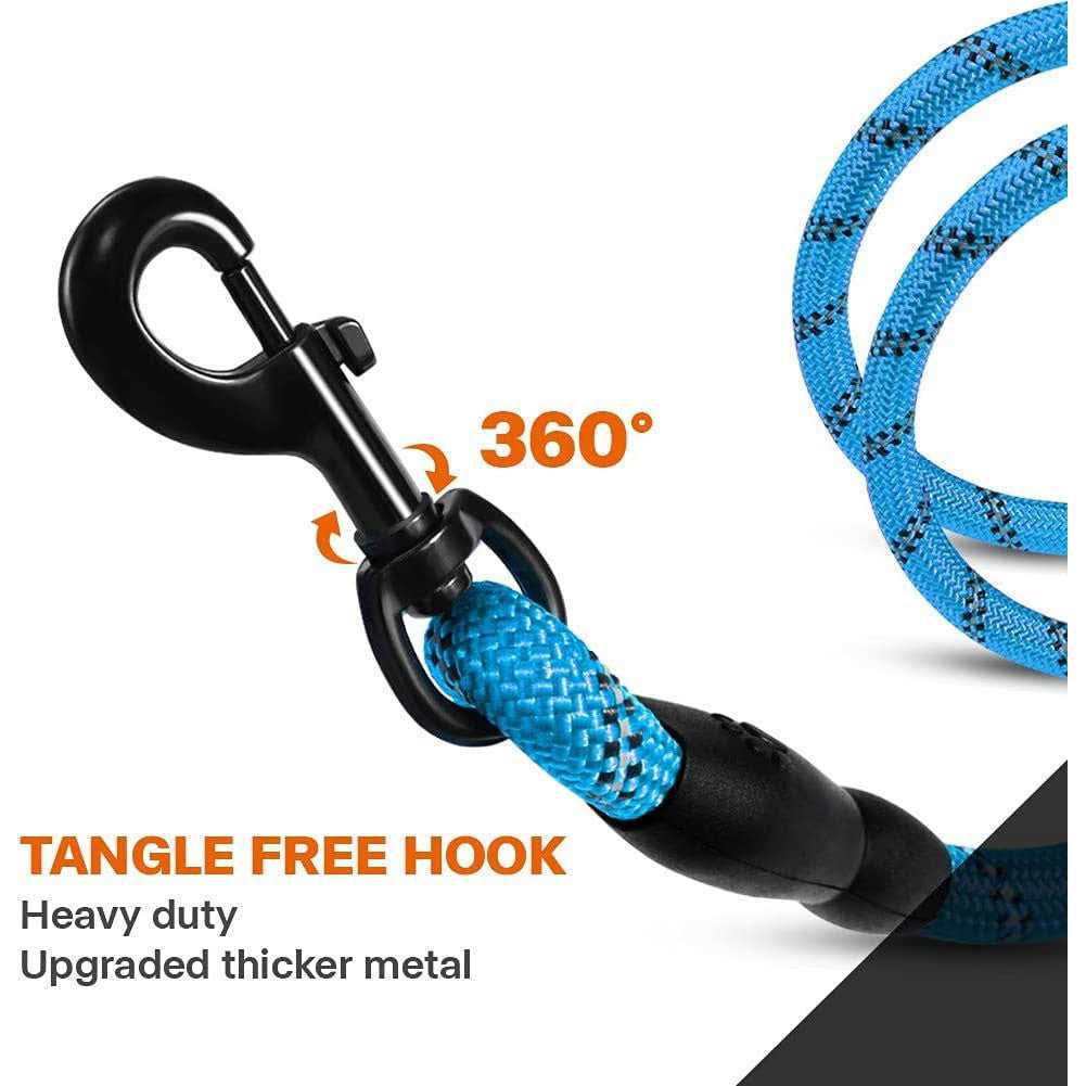 6 FT Reflective Slip Lead Dog Leash with Padded Handle P562199