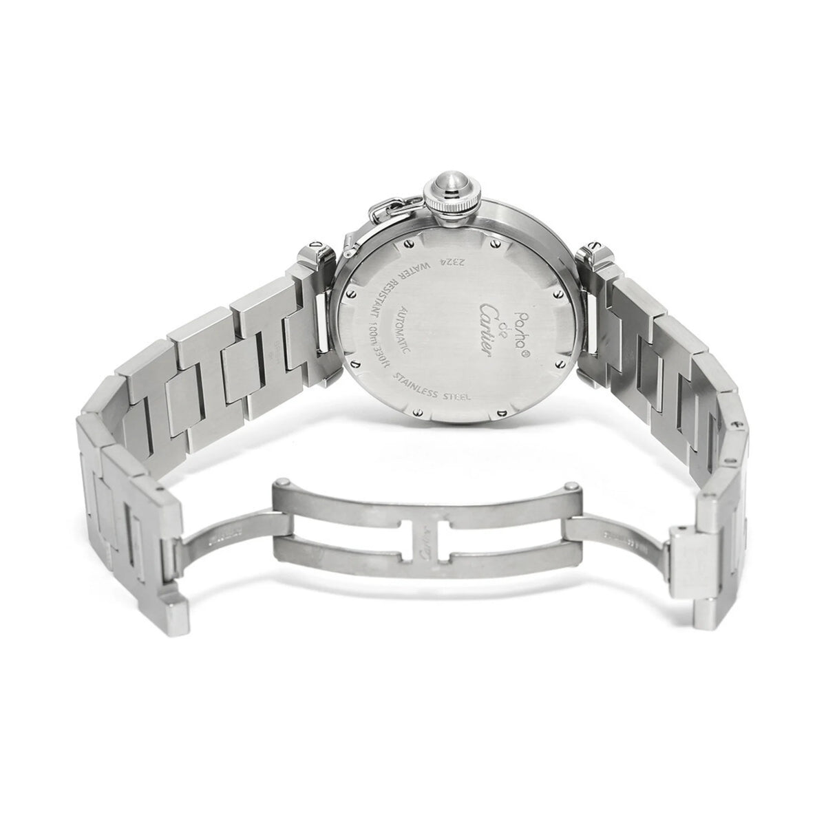Pre-Owned Automatic White Dial Watch M9570