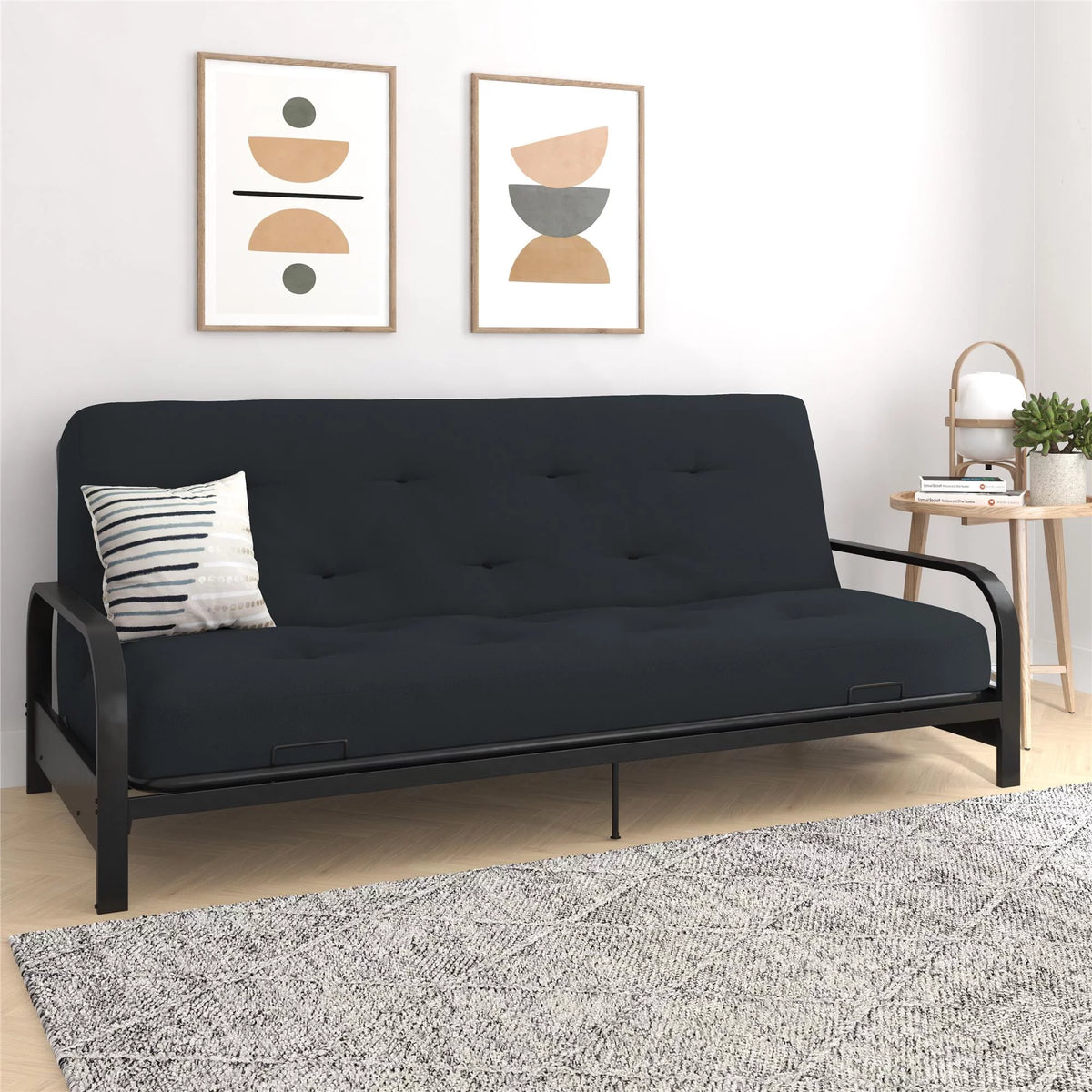 8 Innerspring Microfiber Futon Mattress Q2421