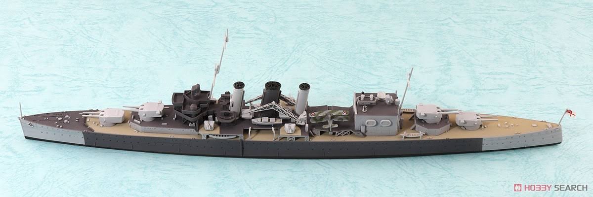 1/700 Scale Royal Navy Heavy Cruiser HMS Cornwall Kit I46569