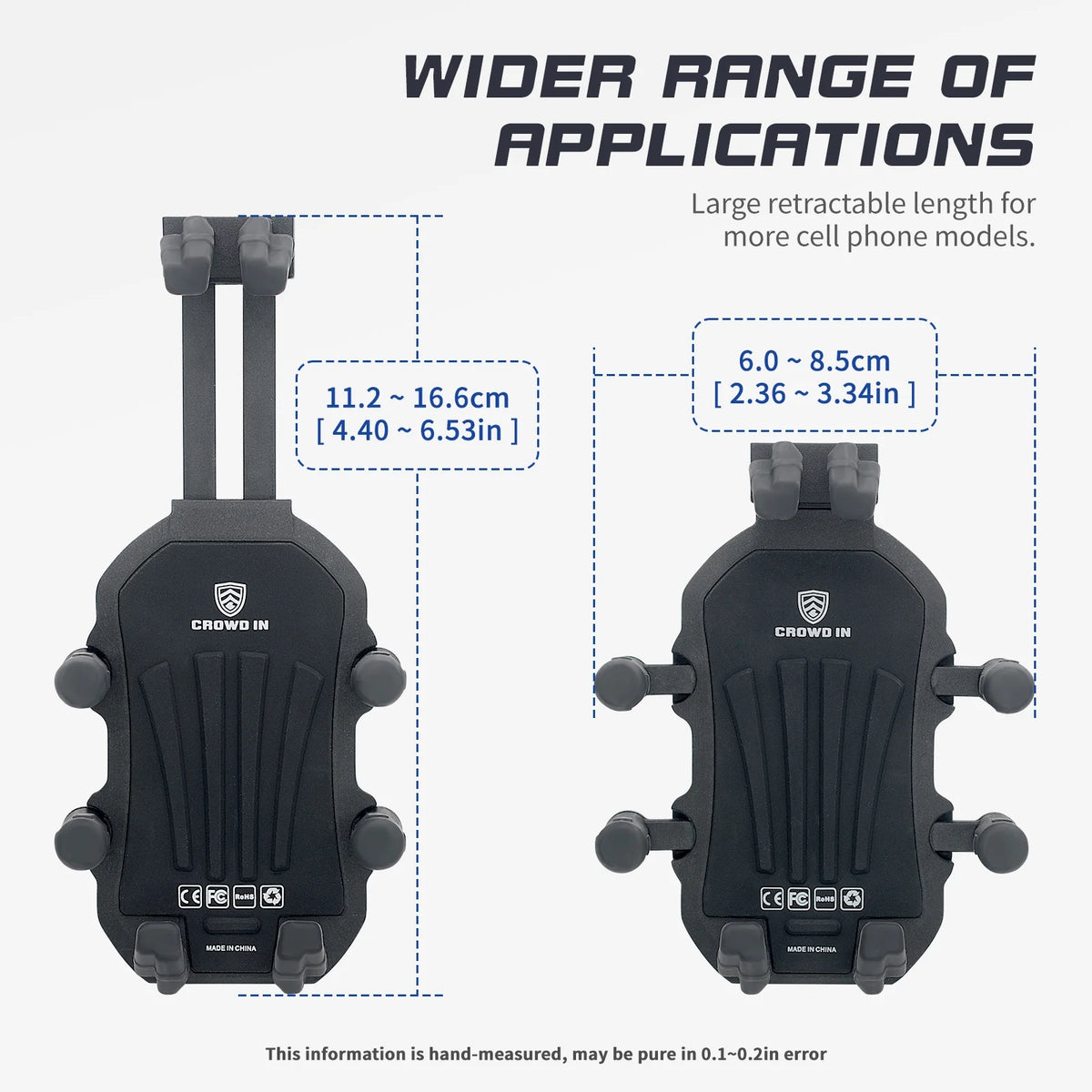 Motorcycle Cell Phone Holder with Vibration Dampener A84530