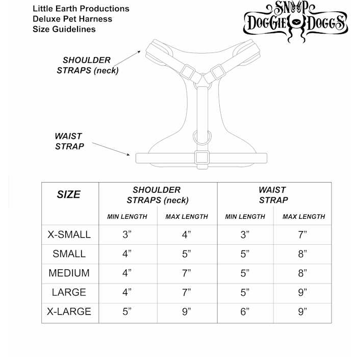 Quilted Pet Harness O260