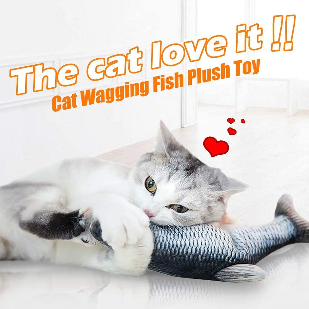 Realistic Flopping Fish Catnip Toy M88729