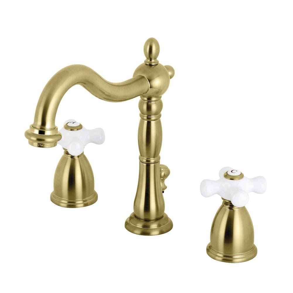 Antique Brass Widespread Bathroom Faucet M2016