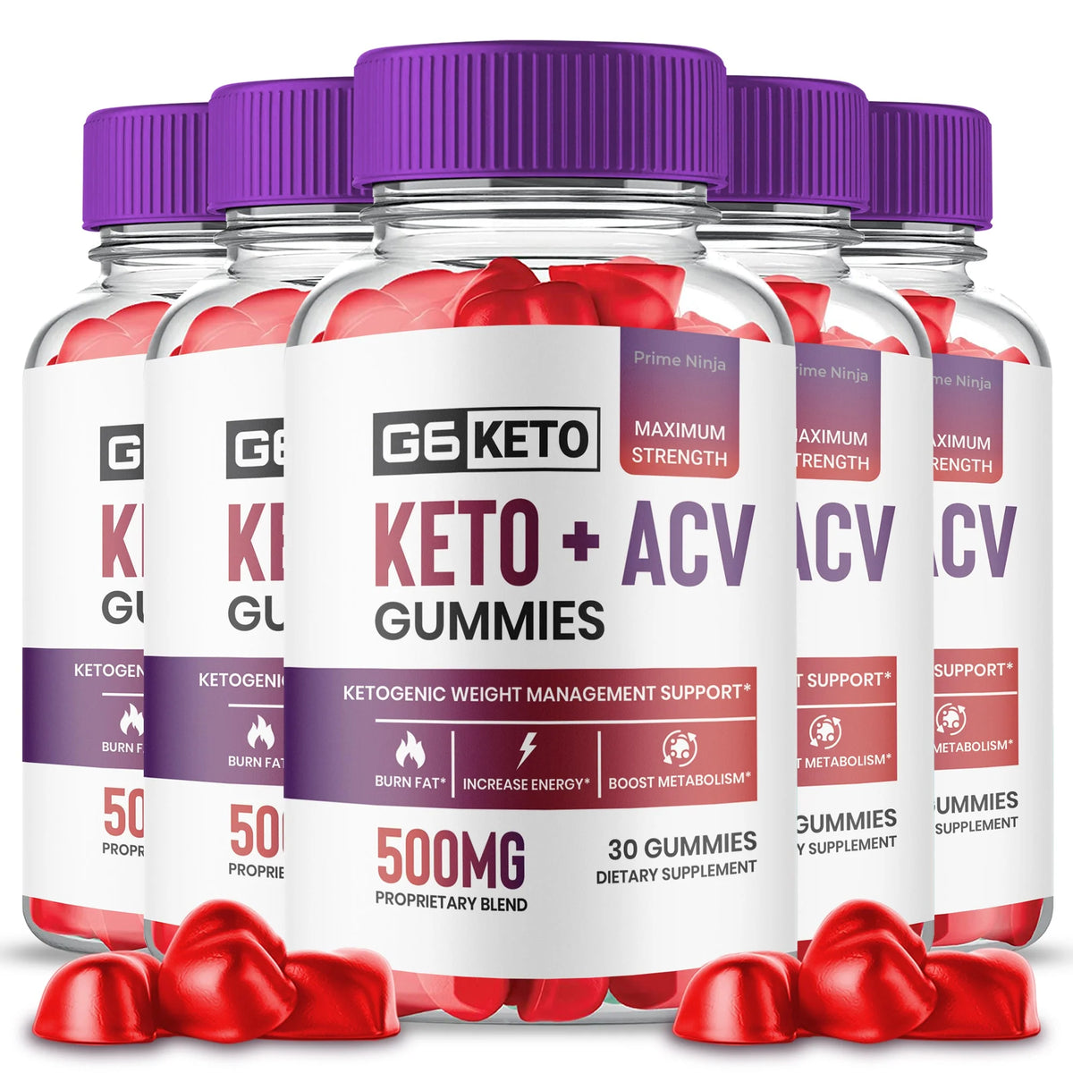 Keto ACV Gummies 5 Pack D939762