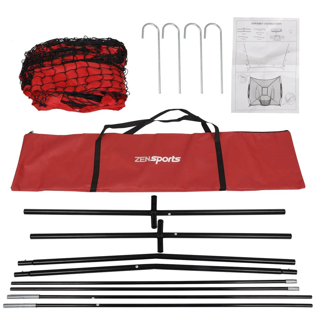 7 x 7' Baseball Softball Practice Net with Bag R236