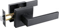 Matte Black Door Lock Lever Handle 6 Pack Y85352
