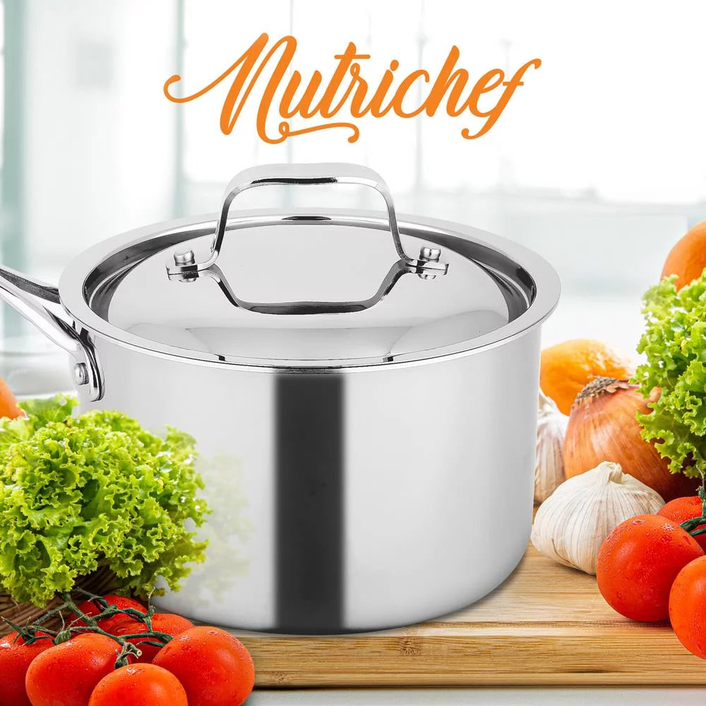 Stainless Steel 3 Quart Saucepot with Lid R322