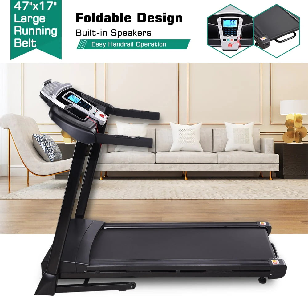 Folding Treadmill with LCD Display B726