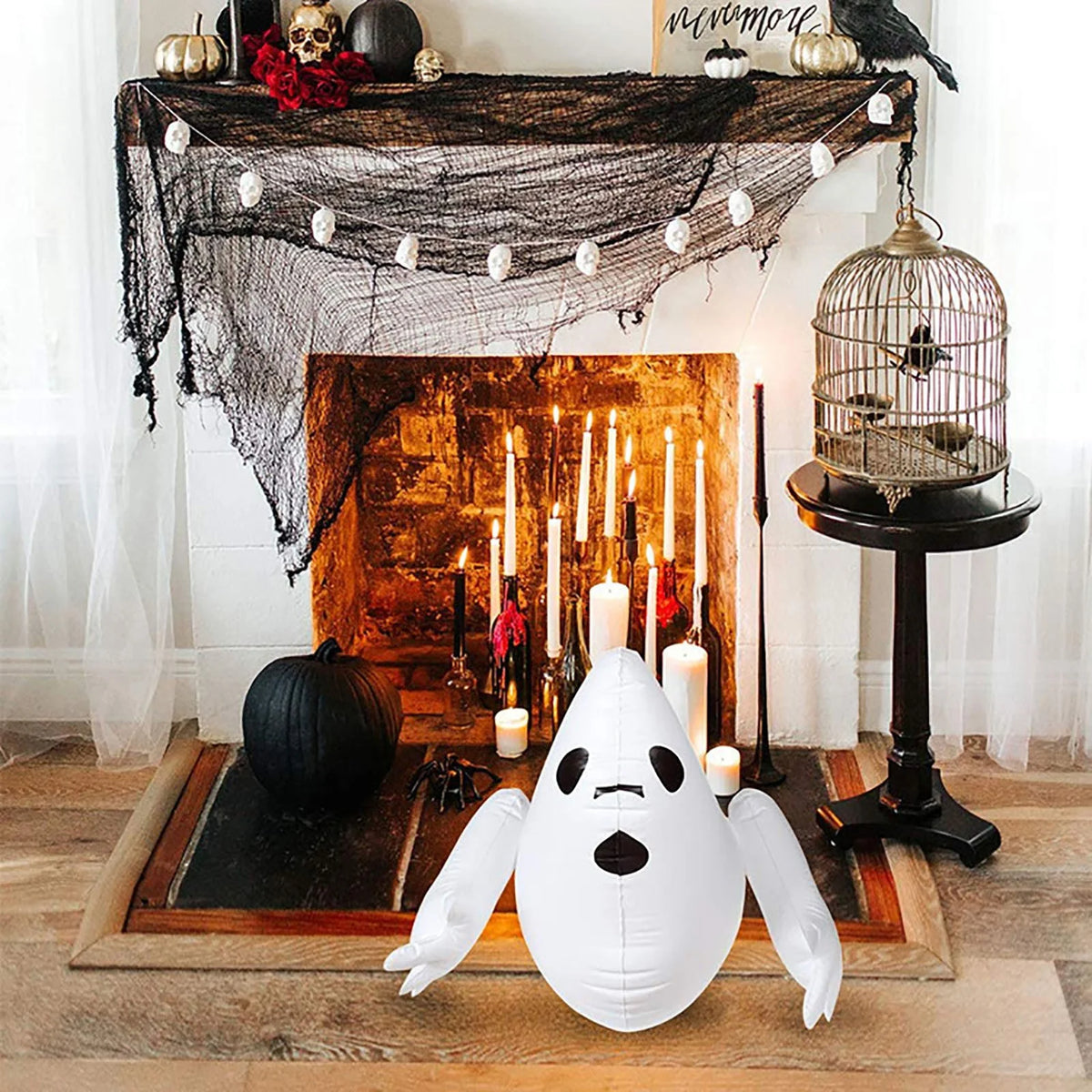 Inflatable Spider Halloween Hanging Decoration R453768