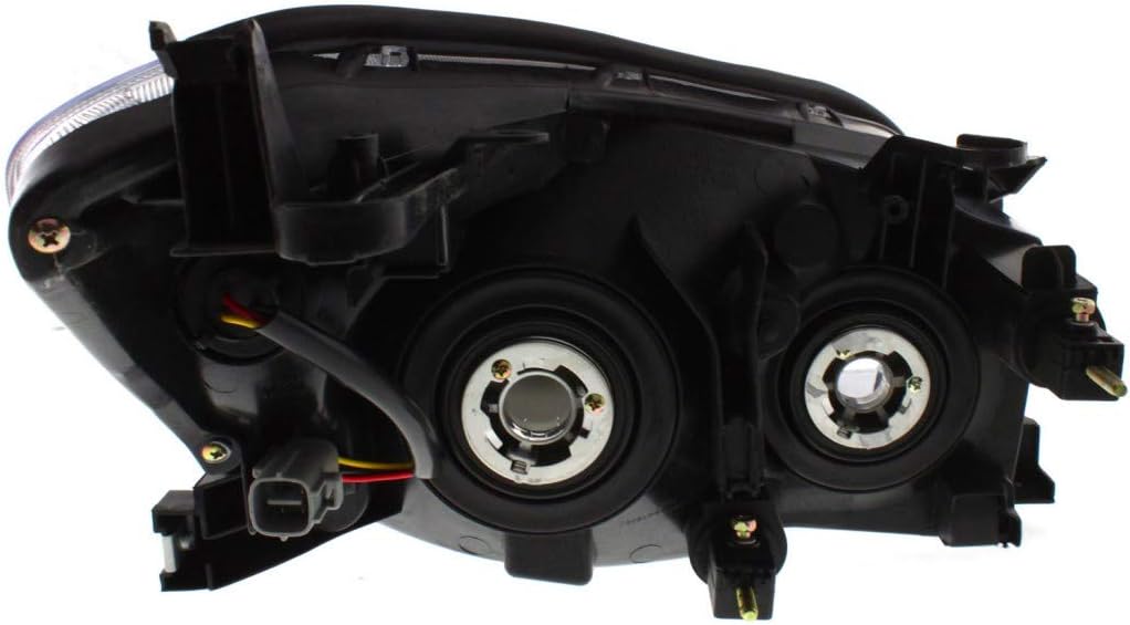 Headlight Assembly 2006 2007 2008 Driver Side Black Housing Y277764