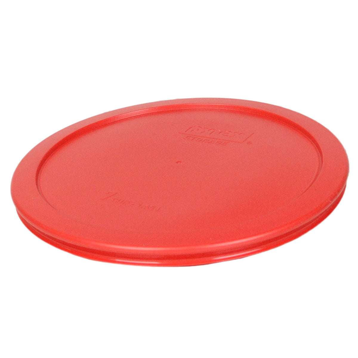 7-Cup Glass Food Storage Bowl with Red Lid 4-Pack V374680