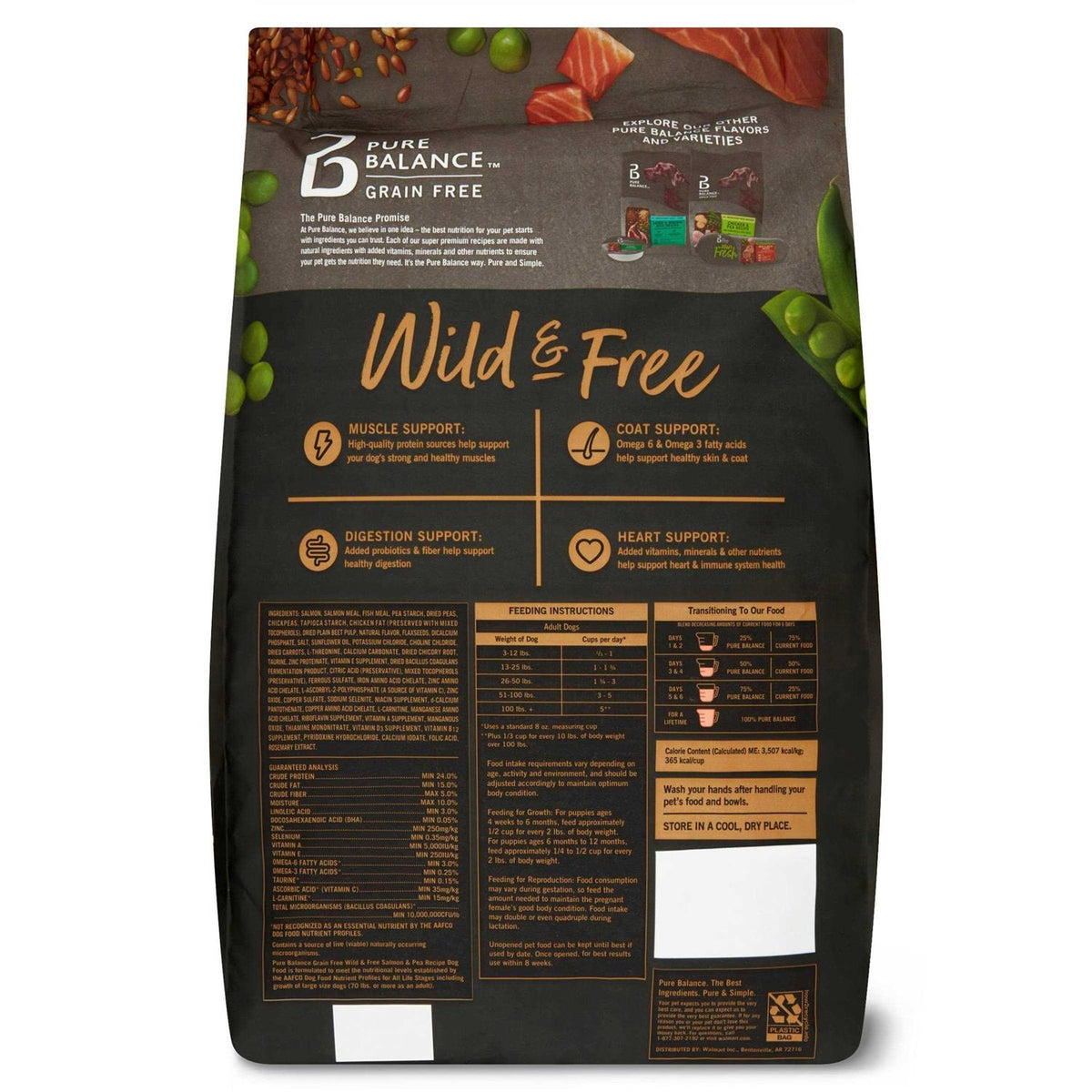 Salmon & Pea Recipe Dry Dog Food X93221