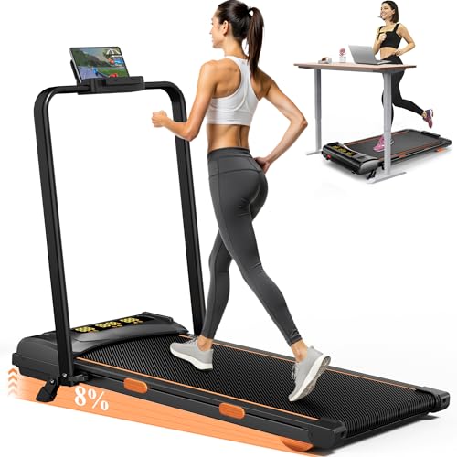 Incline Treadmill with Handle Bar, 350 Lbs Capacity R7722