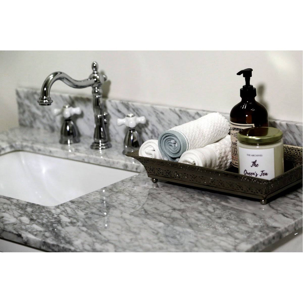 Antique Brass Widespread Bathroom Faucet M2016