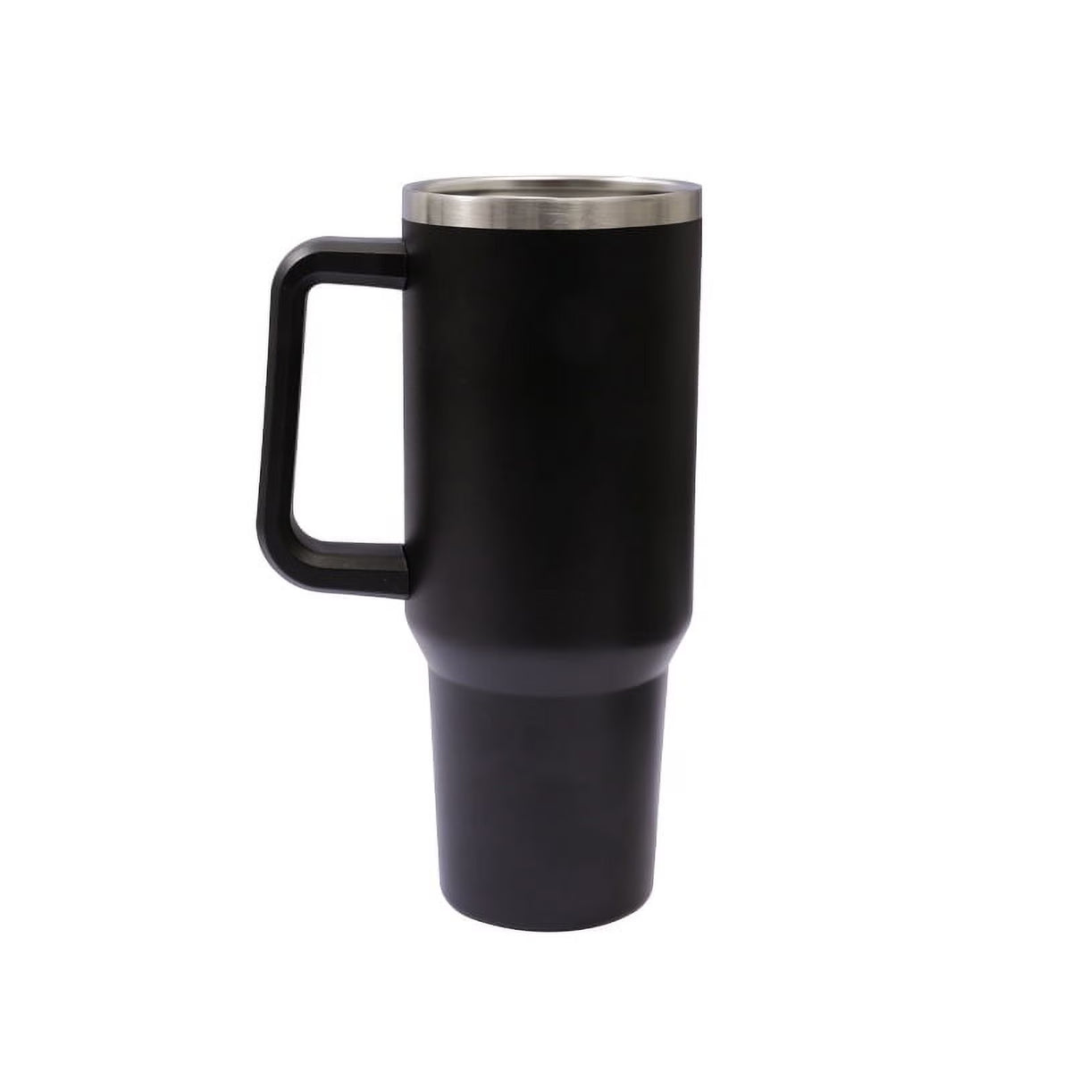40 oz Insulated Reusable Stainless Steel Tumbler with Handle and Straw Lid L536