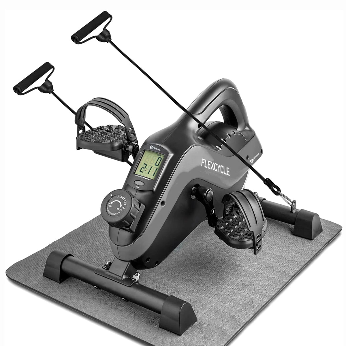 Blue Stationary Bike Pedal Exerciser E444546