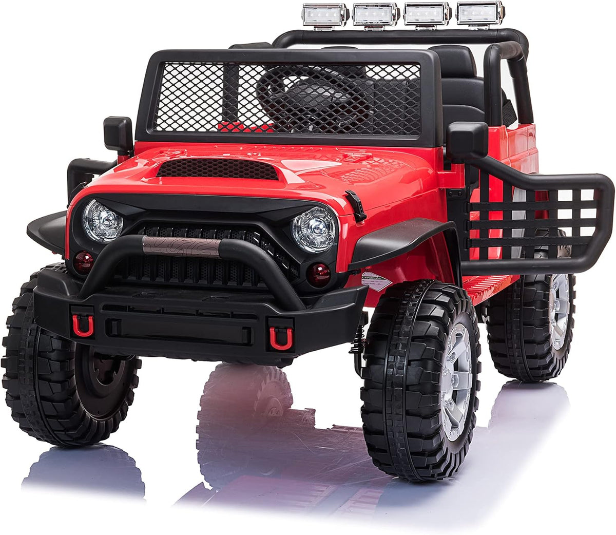 Red 12V Ride On Car with Remote Control S4465