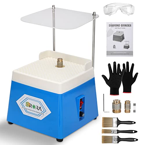 110V 65W Portable Stained Glass Grinder Kit with Diamond Grinder Bit A976
