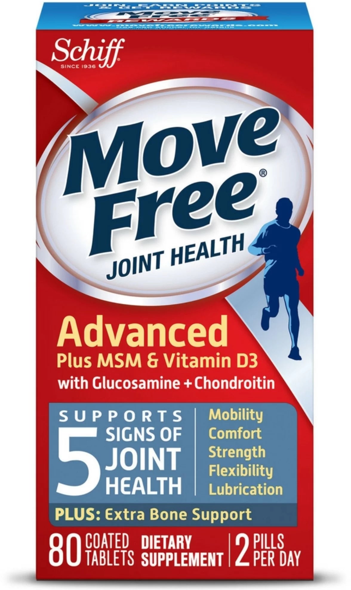 Glucosamine and Chondroitin Joint Health Supplement 80 ct H517