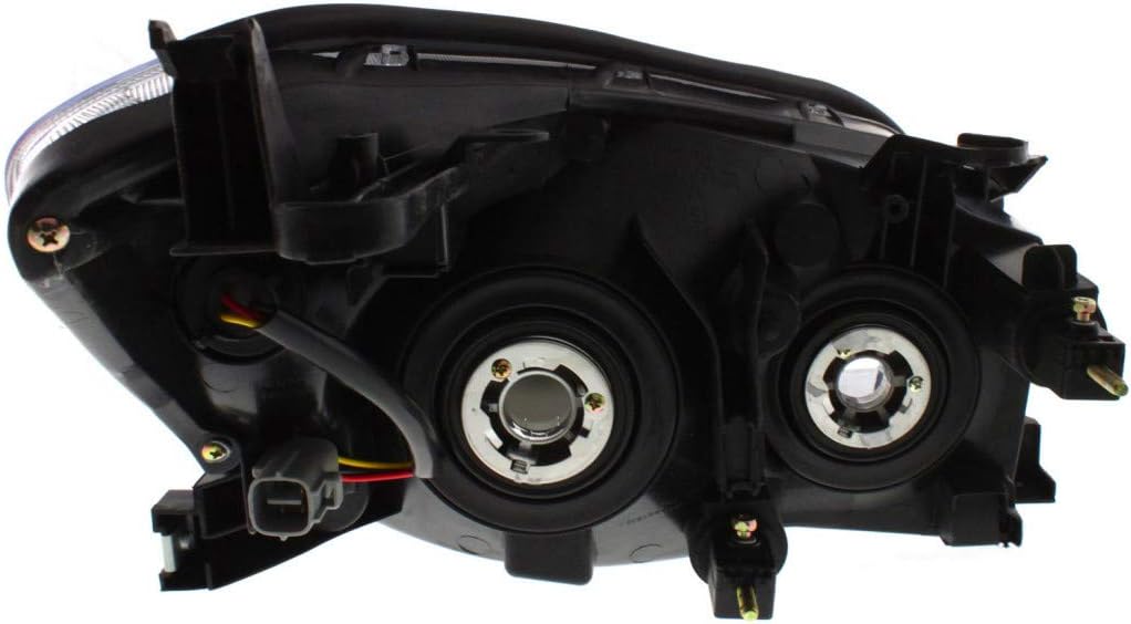 Headlight Assembly 2006 2007 2008 Driver Side Black Housing Y277764